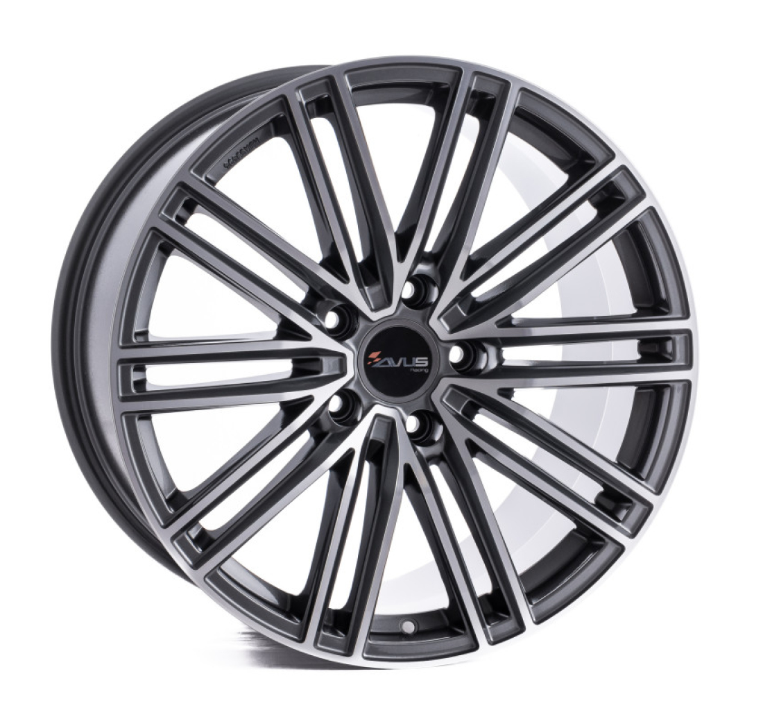 AC-M08 9x 22 +26 5x112 AVUS 66,6 ANTHRACITE POLISHED